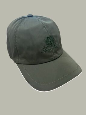 Loro Piana Olive Green Baseball Cap